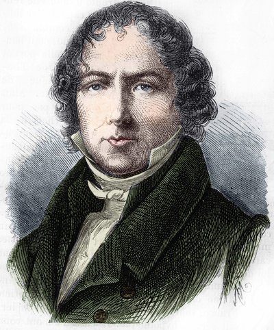 Portrait of Jean-Baptiste Biot (1744-1862), French chemist by Unknown artist