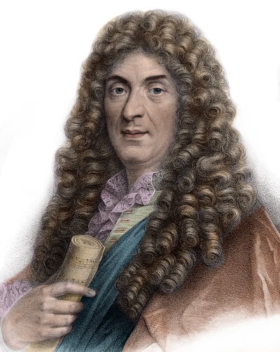 Portrait of Jean-Baptiste Lully - Portrait of Jean Baptiste (Giovanni Battista Lulli) (1632-1687) by Unknown artist