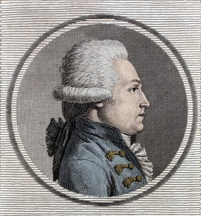 Portrait of Jean-Xavier Office of Pusy (1750-1806), military engineer and French politician. by Unknown artist