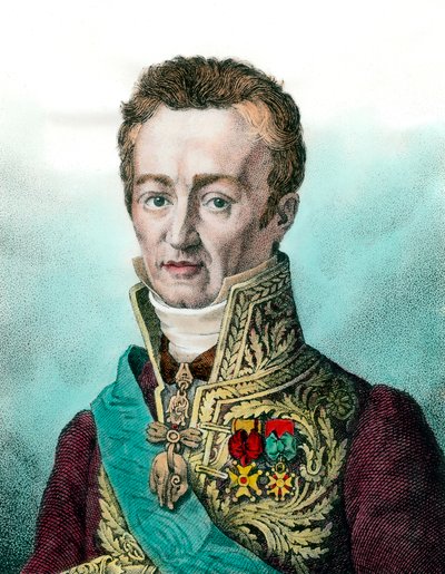 Portrait of Jean Baptiste, Comte de Villele by Unknown artist