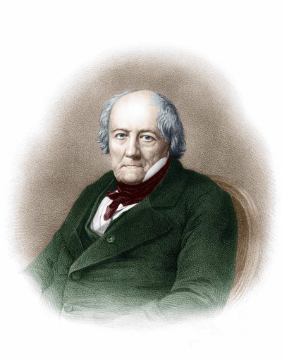 Portrait of Jean Baptiste Biot (1744 - 1862), French chemist by Unknown artist