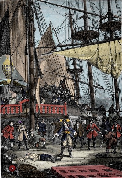 Portrait of Jean Bart, French Privateer by Unknown artist