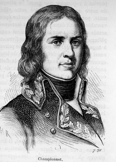 Portrait of Jean Etienne Championet (1762-1800), French general by Unknown artist