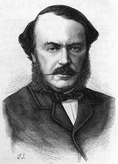 Portrait of Jean Gilbert Victor Fialin, Duke of Persigny (1808-1872), French Politician by Unknown artist