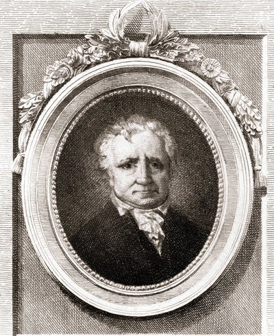 Portrait of Jean Honoré Fragonard, French Painter by Unknown artist