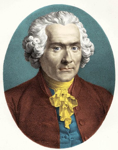 Portrait of Jean Jacques Rousseau by Unknown artist
