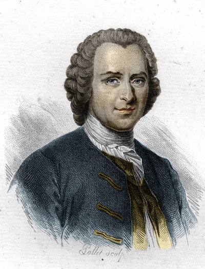 Portrait of Jean Jacques Rousseau by Unknown artist