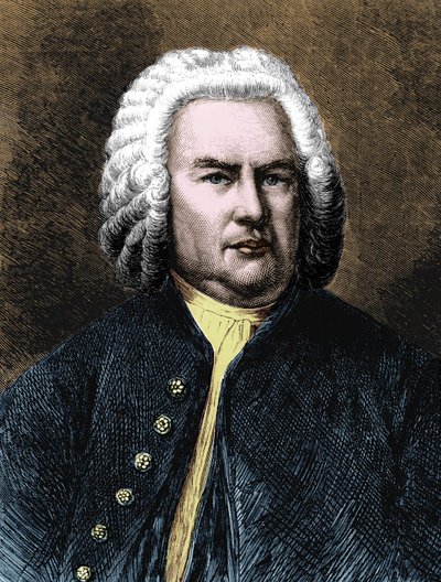 Portrait of Johann Sebastian Bach by Unknown artist