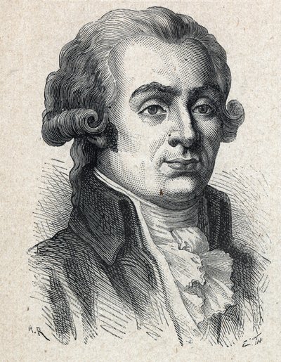 Portrait of Jerome Petion de Villeneuve, French politician by Unknown artist