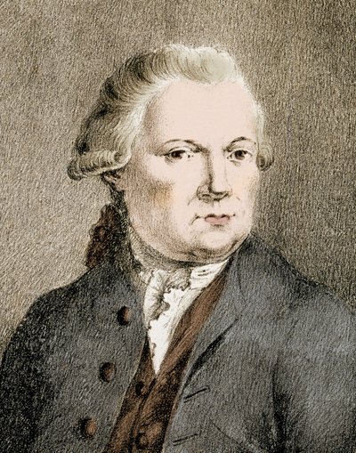 Portrait of Jiri Antonin Benda (Georg Anton Benda) (1722 - 1795) by Unknown artist