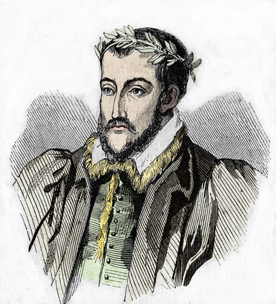Portrait of Joachim du Bellay, French poet by Unknown artist