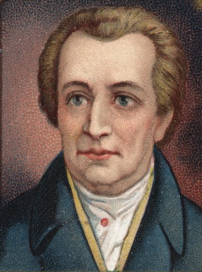 Portrait of Johan Wolfgang Goethe, German Writer by Unknown artist