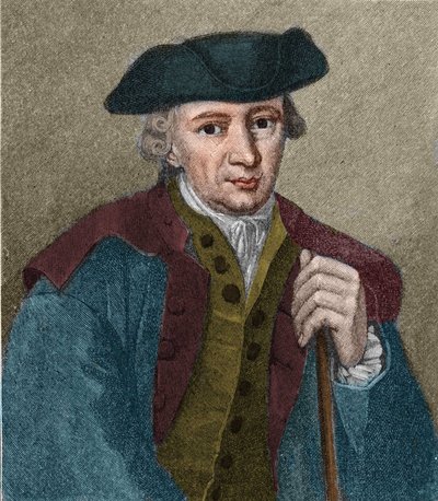 Portrait of Johann Georg Hamann (1730-1788), German philosopher and writer. by Unknown artist
