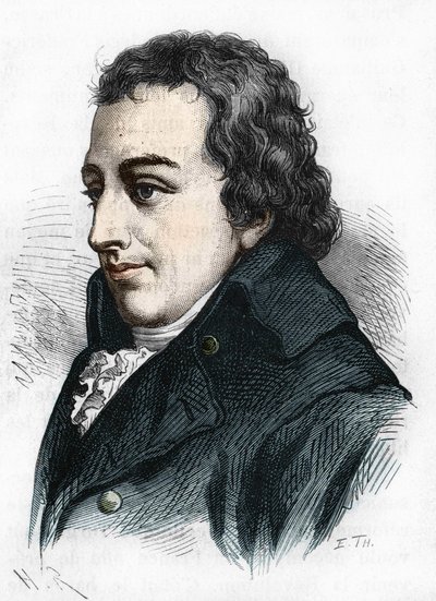 Portrait of Johann Gottlieb Fichte (1762-1814) by Unknown artist