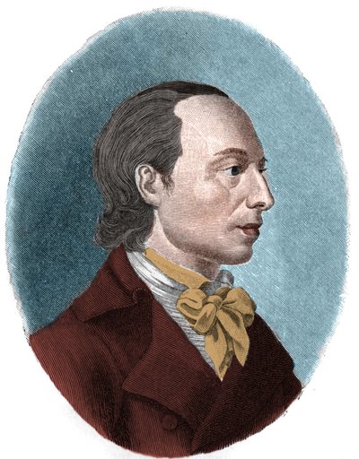 Portrait of Johann Heinrich Voss by Unknown artist