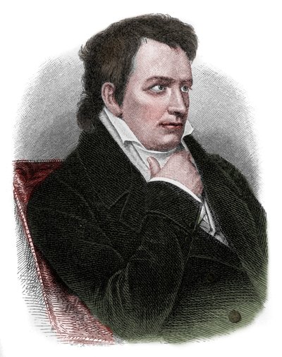 Portrait of Johann Ludwig Tieck, German Poet, Translator, Publisher, Novelist and Critic of the Romantic Movement by Unknown artist