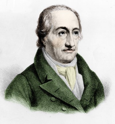 Portrait of Johann Wolfgang Von Goethe (1749 - 1832). by Unknown artist
