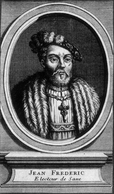 Portrait of John Frederic, the Magnanimous, Elector of Saxony (1503 - 1554) by Unknown artist
