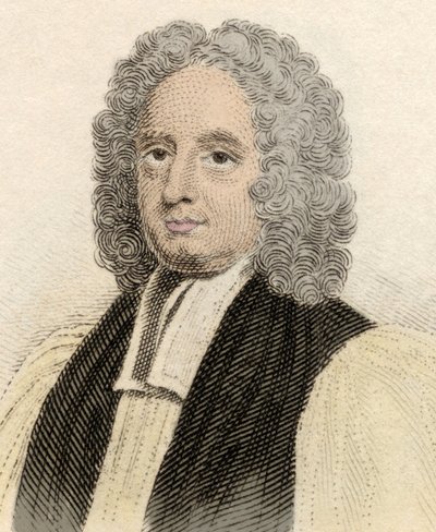 Portrait of John Potter, English ecclesiastic and archaic of Canterbury. 19th century engraving. by Unknown artist