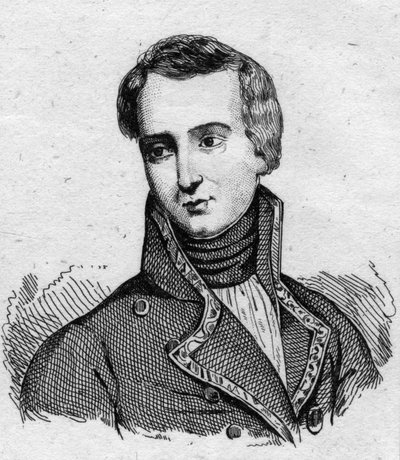 Portrait of Jose Rebolledo de Palafox, a Spanish soldier who fought during the siege of Zaragoza in 1808 by Unknown artist