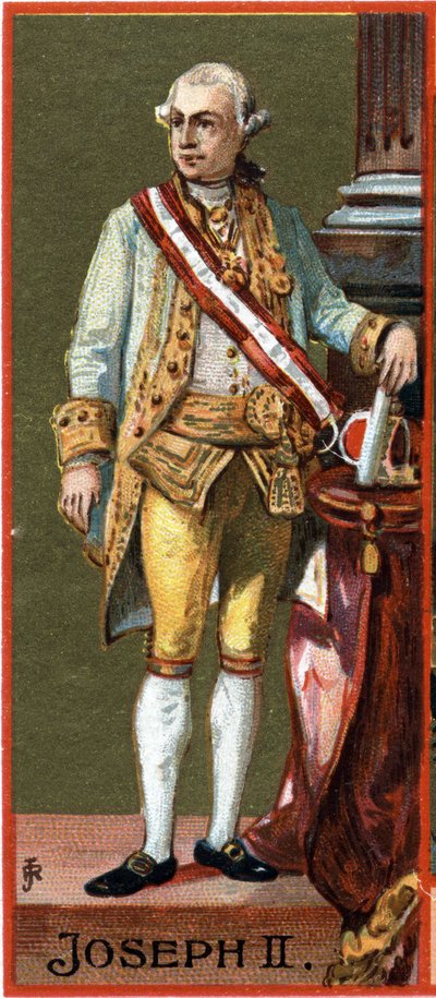 Portrait of Joseph II (1741-1790), Archduke of Austria, Emperor of the Holy Empire (1765-1790) by Unknown artist