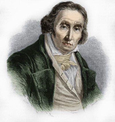 Portrait of Joseph Marie Jacquard (1752-1834), French mechanic inventor of the loom by Unknown artist