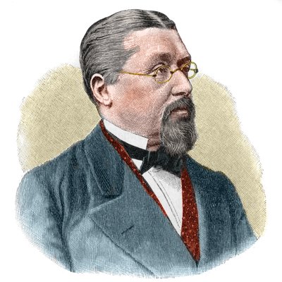 Portrait of Joseph Victor von Scheffel, German writer and poet (1826-1886) by Unknown artist