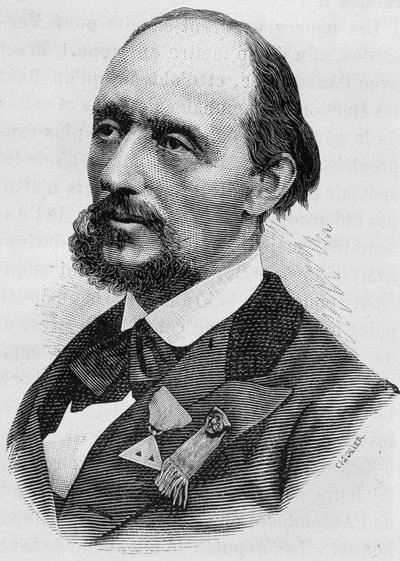 Portrait of Jules Bergeret (1839 - 1905) by Unknown artist