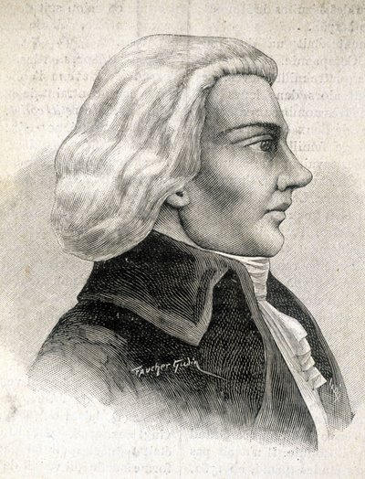 Portrait of Julien-Louis Geoffroy, critic (1743 - 1814) - in 