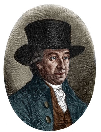 Portrait of Justus Moser by Unknown artist