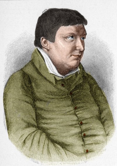Portrait of Karl Wilhelm Friedrich von Schlegel, German Philosopher, Critic and Writer of the Romantic Movement by Unknown artist