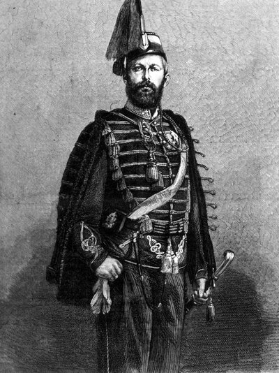 Portrait of King Charles XV of Sweden (1826 - 1872) by Unknown artist