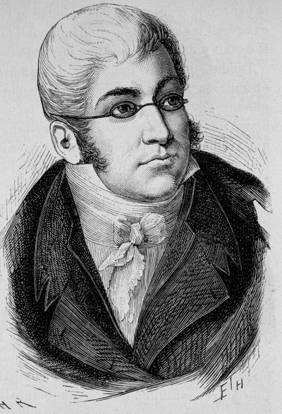 Portrait of La Romiguière - in “Histoire de France” by H. Martin by Unknown artist