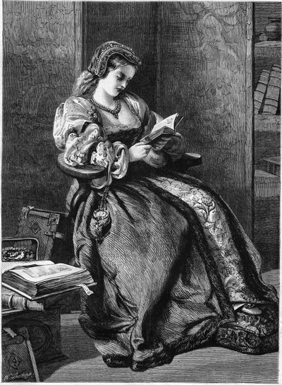 Portrait of Lady Jeanne Grey (Jane Grey) by Unknown artist