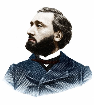 Portrait of Leon Gambetta (1838-1882), French Politician by Unknown artist