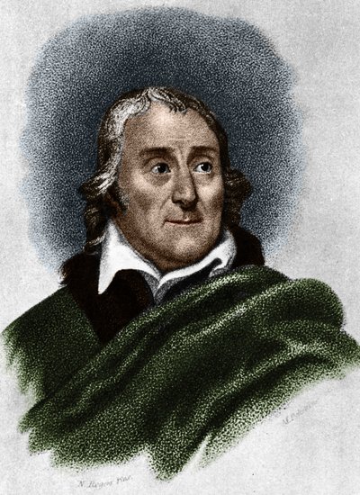 Portrait of Lorenzo da Ponte, librettist and Italian writer of Jewish origin by Unknown artist