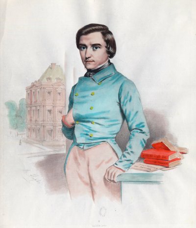 Portrait of Louis Blanc, French politician and historian by Unknown artist