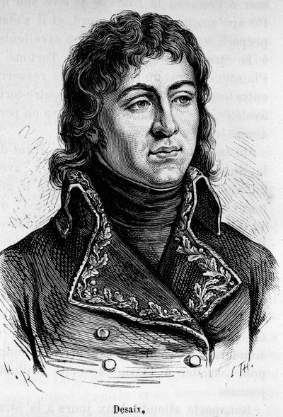 Portrait of Louis Charles Antoine Desaix de Veygoux (1768-1800), French general by Unknown artist
