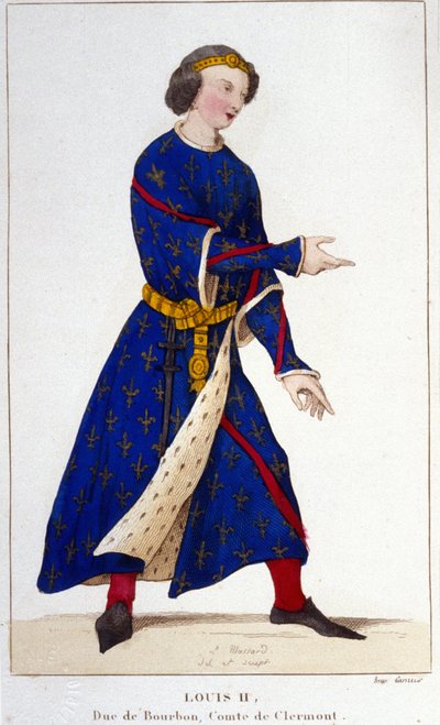Portrait of Louis II the Bègue or the Fainéant by Unknown artist