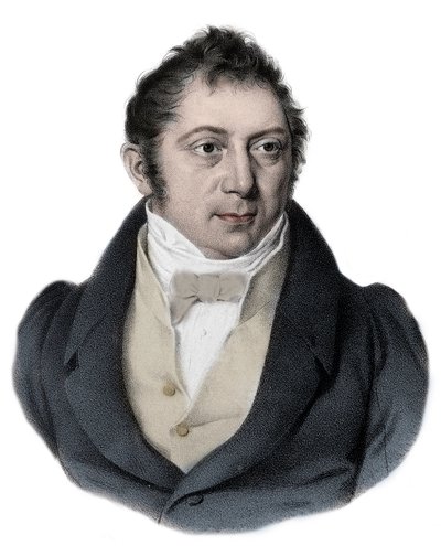 Portrait of Louis Ludwig Spohr, German composer, violinist and conductor by Unknown artist