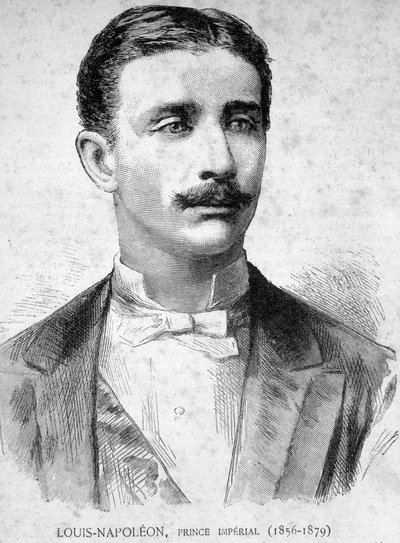 Portrait of Louis Napoleon, Prince Imperial (1856 - 1879) (son of Napoleon III) - in 