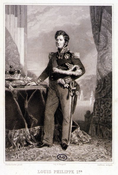 Portrait of Louis Philippe 1st, King of the French by Unknown artist