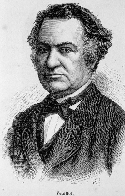 Portrait of Louis Veuillot, French Catholic Journalist (1813-1883), Collaborator and Editor of 