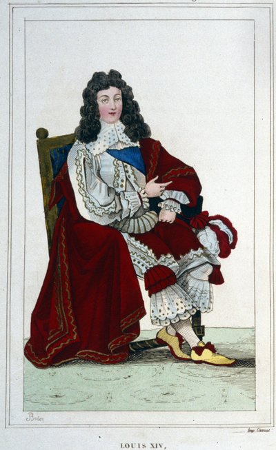 Portrait of Louis XIV (1638 - 1715), King of France by Unknown artist
