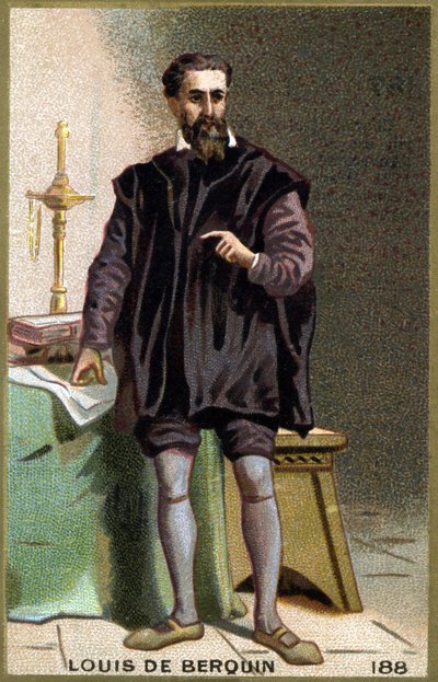 Portrait of Louis de Berquin, knight and humanist by Unknown artist