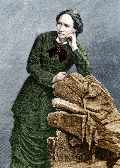 Portrait of Louise Michel During Her Deportation to Noumea in New Caledonia by Unknown artist