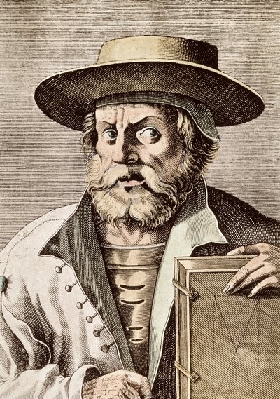 Portrait of Manuel Chrysoloras, Greek Scientist by Unknown artist