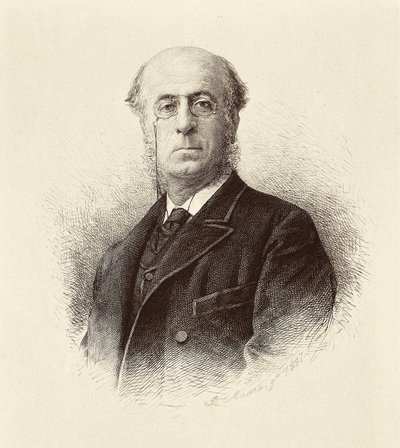 Portrait of Manuel Silvela y la Vielleuze, Spanish politician by Unknown artist