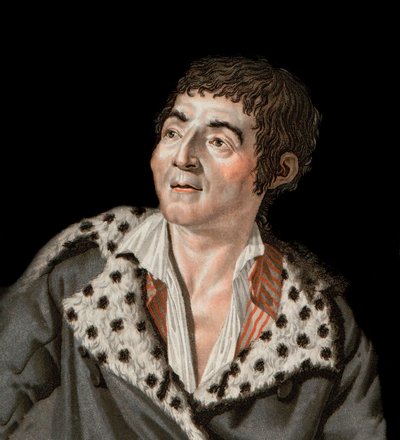 Portrait of Marat (1743-1793) - portrait of Jean-Paul Marat (1743-1793) politician, French journalist - engraving by Angelique Allais by Unknown artist