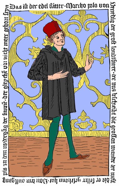 Portrait of Marco Polo by Unknown artist